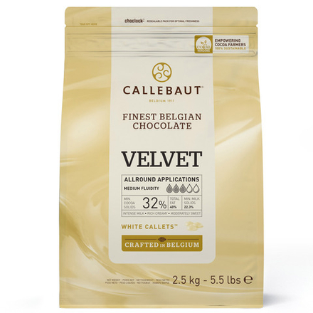Шоколад Callebaut Velvet (Вельвет) Белый 32% W3-RT-U71