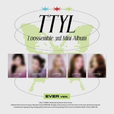 Альбом LOOSSEMBLE - TTYL 3rd Mini Album EVER MUSIC ALBUM RANDOM Version
