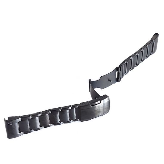 Браслет титановый QuickFit 26 мм для Garmin Fenix 7x 6x 5x, Tactix 7 Delta, Enduro 2, Instinct 2X быстросъемный (Черный)