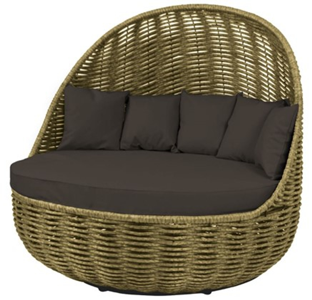 Диван - кровать Grand Nest (темно-зеленый, подушка графит)
