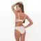 Комплект женский (топ/трусы), цвет бежевый, размер 75В