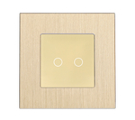 Стеклянная панель для рамки 2KL-GD 47*47мм ЗОЛОТО