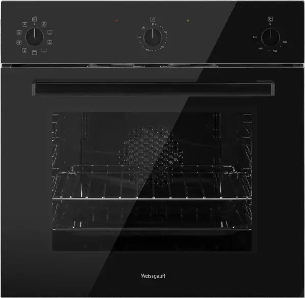 Встраиваемый электрический духовой шкаф Weissgauff EOV 206 SB Black Edition (q)