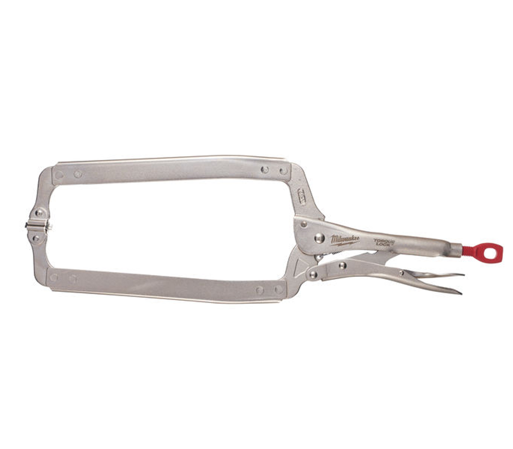 Ручной инструмент TORQUE LOCK струбцина тип С с шарнирными губками 18" (480мм)