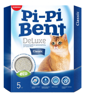 Пи-пи Бент Делюкс Эко Комкующийся Классик 5кг.