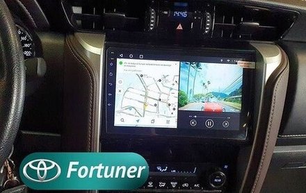 Магнитола для Toyota Fortuner 2015-2022 - Parafar PF589FHD на Android 13, 8-ядер, 2Гб+32Гб, CarPlay, 4G SIM-слот