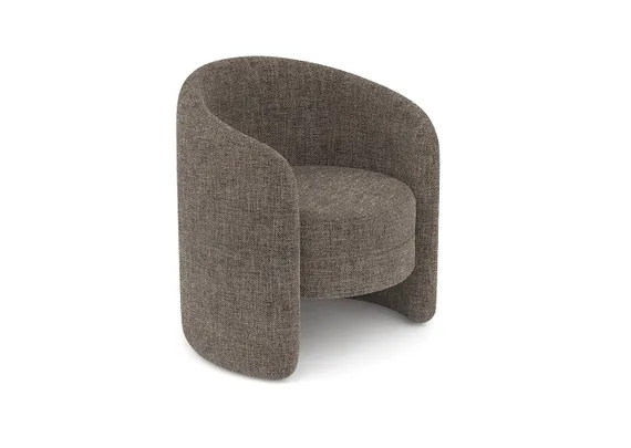 Кресло Ellipse E7.4 (коричневый, рогожка)