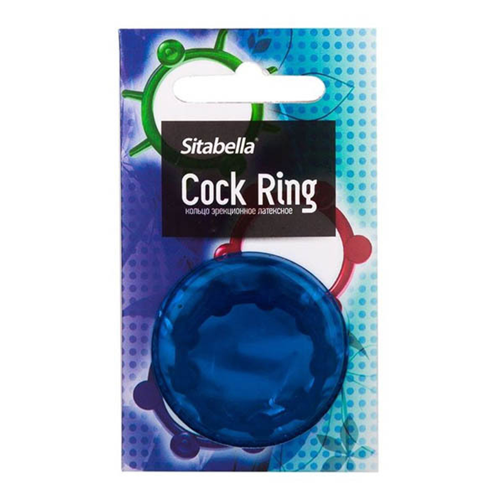 Эрекционное кольцо с рельефом из латекса Sitabella Accessories Cock Ring 3300
