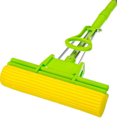 Швабра со спонжиком 4 ролика