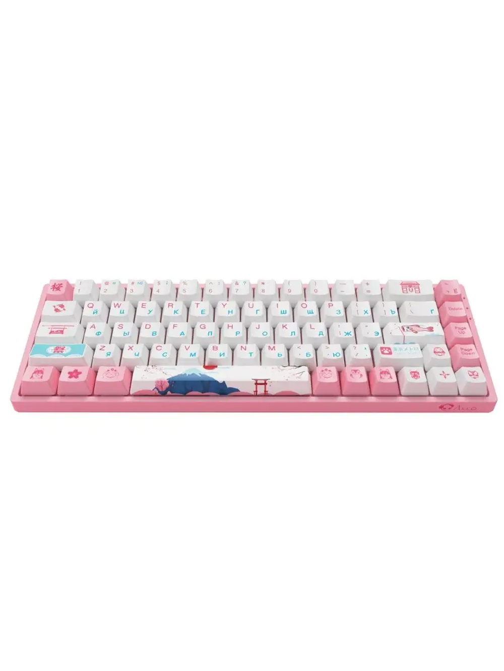 Игровая Клавиатура AKKO 3068B (Plus Edition, World Tour Tokyo/3 Modes/RGB/Hot Swap/V3 Cream Yellow Switch)