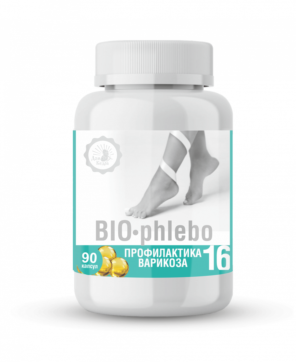 Капсулированные масла с экстрактами «BIO-phlebo» - профилактика варикоза, Дом кедра