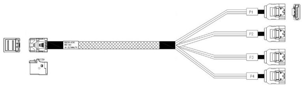 Кабель  Amphenol RHS36-4395