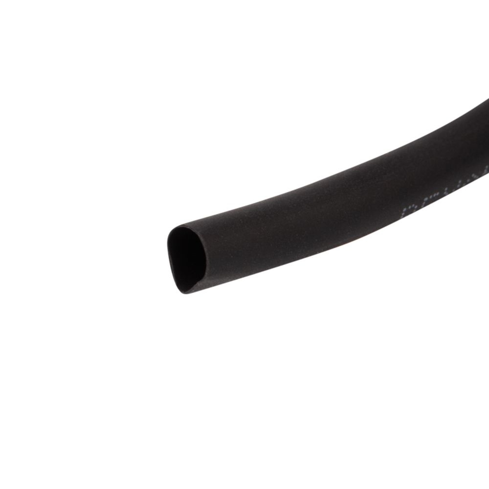 Трубка термоусаживаемая ТУТ нг-LS (2:1)-5/2,5 черная (ролик 2,44м) REXANT