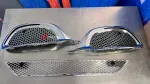 Сетка переднего бампера для Mercedes-Benz S-Class S480 S580 W223 2020+ до S680 Maybach Майбах Мерседес Бенц S класс