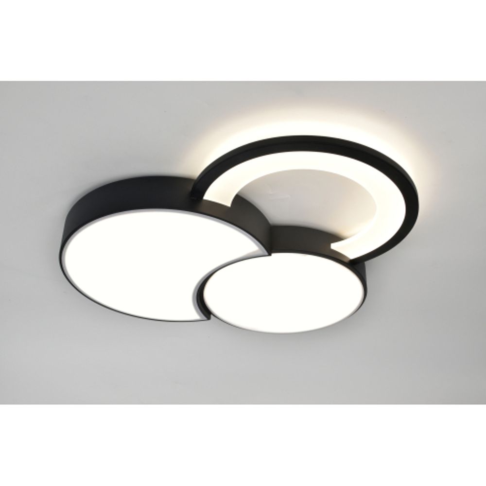 Светильник потолочный светодиодный Rivoli Aliona 6161-702 LED 68 Вт 3000 - 6000 К с пультом