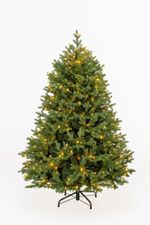 Елка с гирляндой «Графская» (Литая+пвх) 150 см / 1.5 м