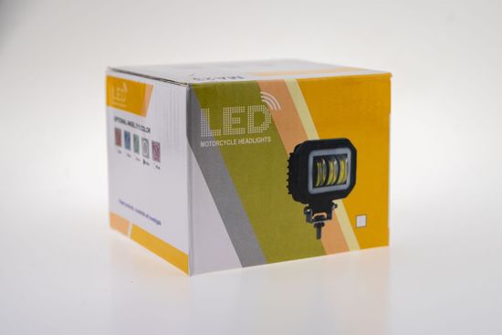 Светодиодная противотуманная фара 40W + 5W DRL (белая)