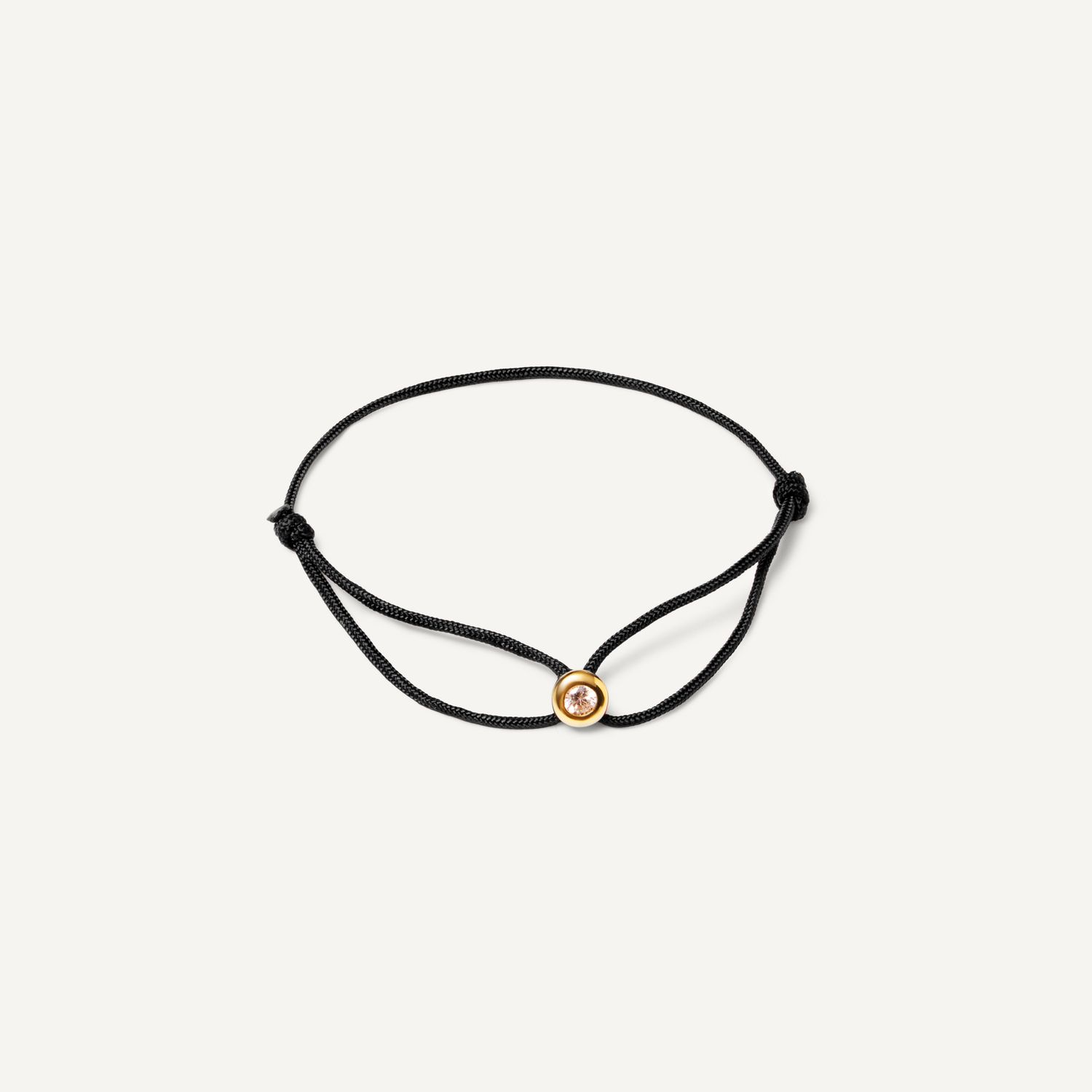 Браслет Drop On a Lace - Black