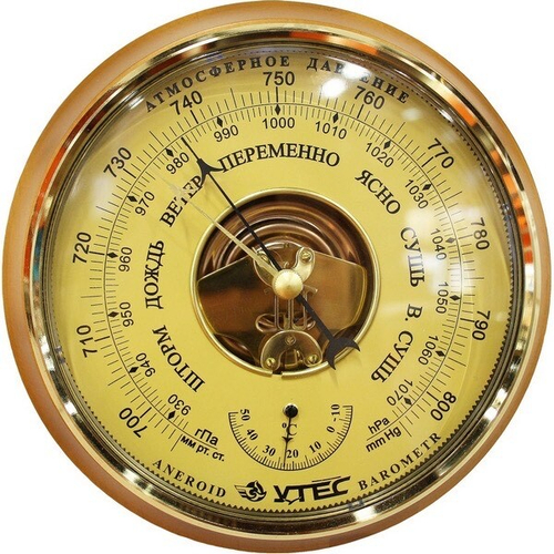 Барометр с термометром УТЕС-КРЭТ, БТКСН-16