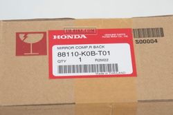 88110-K0B-T01. MIRROR COMP., R. BACK. Honda Forza