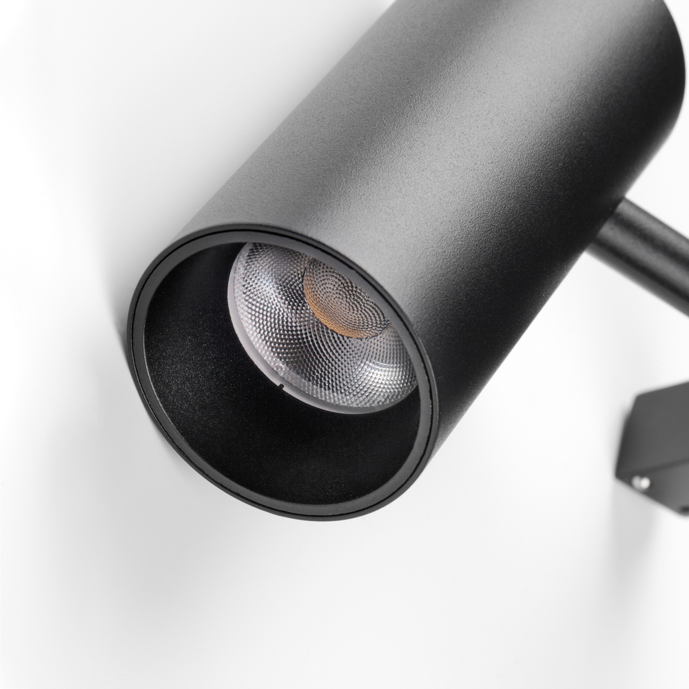 209137 Светильник 48V для 1-фазного трека UNO LED 10W 820LM 28G ANTIGLARE ЧЕРНЫЙ МАТОВЫЙ 3000K