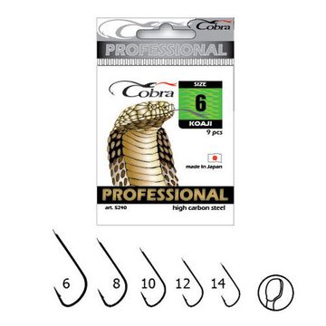 Крючки Cobra Pro KOAJI разм.012 10шт.