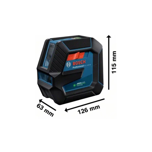 Линейный лазерный нивелир GLL 2-15 G BOSCH 0601063W00