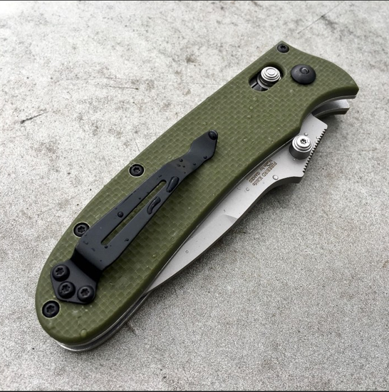 Складной нож Firebird by Ganzo F704-GR (G704-GR) c клинком из стали 440C, рукоять G10