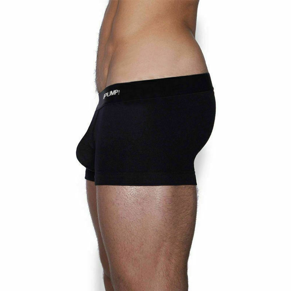 Мужские трусы боксеры черные PUMP! PU003