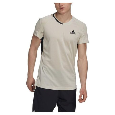 Мужская теннисная футболка Adidas US Series Tee - Аллюминий