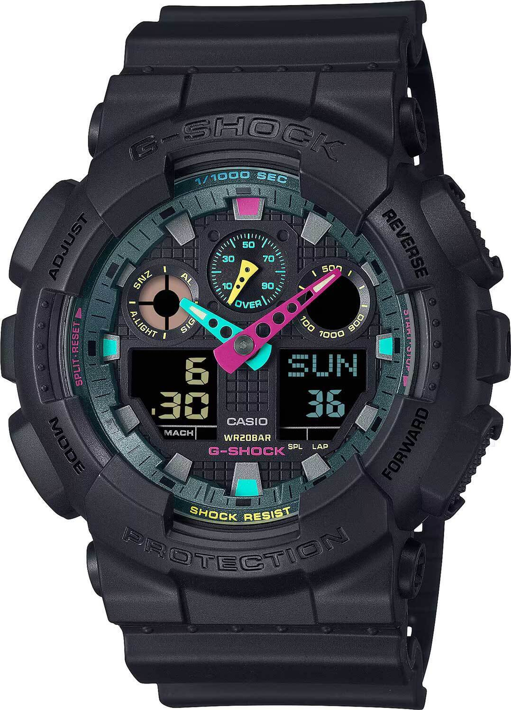 Мужские наручные часы Casio G-Shock GA-100MF-1A