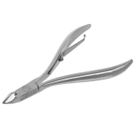Кусачки для кутикулы, на блистере «Ultramarine», одна пружина, цвет серебро,10см