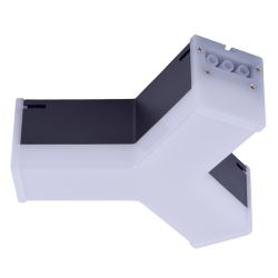 ULO-N11Y-10W-4000K IP40 BLACK Светильник светодиодный Y-образный. Белый свет 4000K. 1000Лм. Алюминий. Цвет черный. TM Uniel