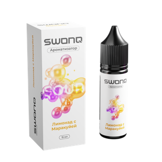 Купить Ароматизатор SWONQ Sour Cluster 15 мл - Лимонад с Маракуйей
