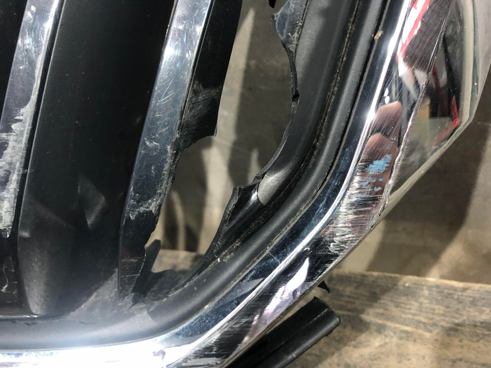 Решетка радиатора Skoda Kodiaq 16-22 Б/У Оригинал 565853653A