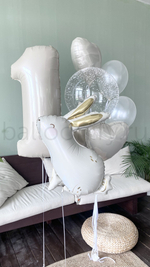 Набор шаров "Зайка золотые ушки", дизайн №3