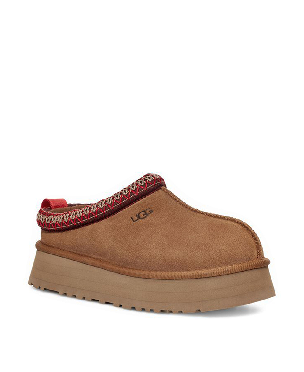 Мокасины UGG TAZZ каштанового цвета