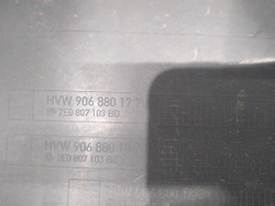 Бампер передний Volkswagen Crafter 1 06-16 Б/У Оригинал 2E0807103