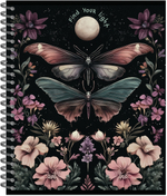 Тетрадь общая 48 л., ВОЛШЕБНЫЙ ЛЕС, обложка-мелов.картон+соффтач-лак, металлический гребень