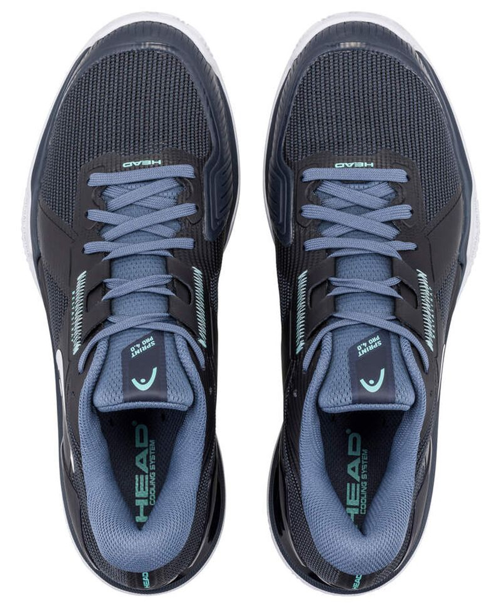 Мужские кроссовки теннисные Head Sprint Pro 4.0 Clay - blueberry/teal