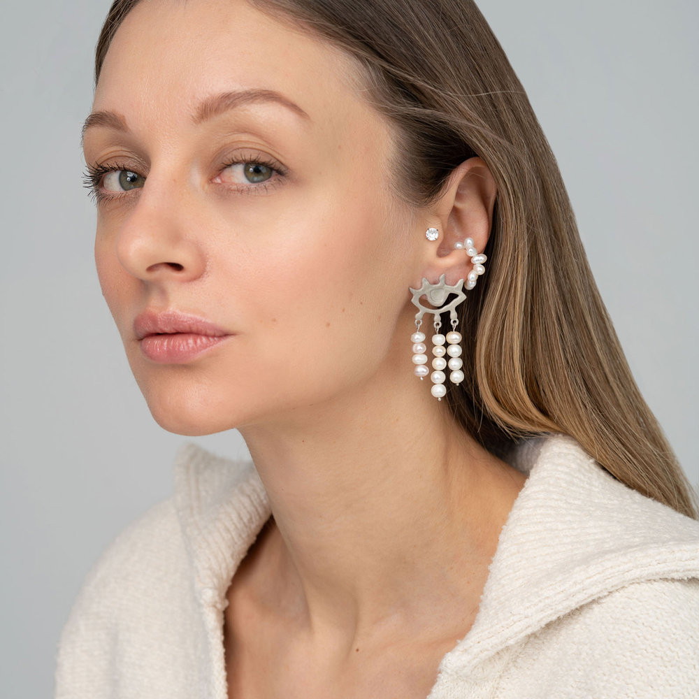 Серьги "Жемчужные слезы"