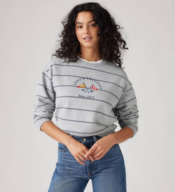 Толстовка женская LEVI'S GR HERITAGE STRIPE CREW