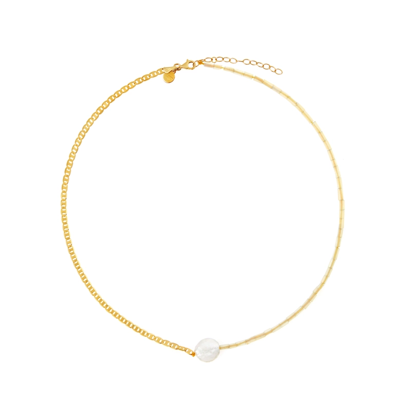 Колье Стильная Любовь – Лунный Камень