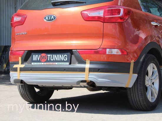 Юбка IXION заднего бампера для Kia Sportage III