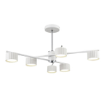 8241/6C COMFI LN26 244 белый/хром, металл Люстра потолочная LED GX53 6*7W 220V KARINA