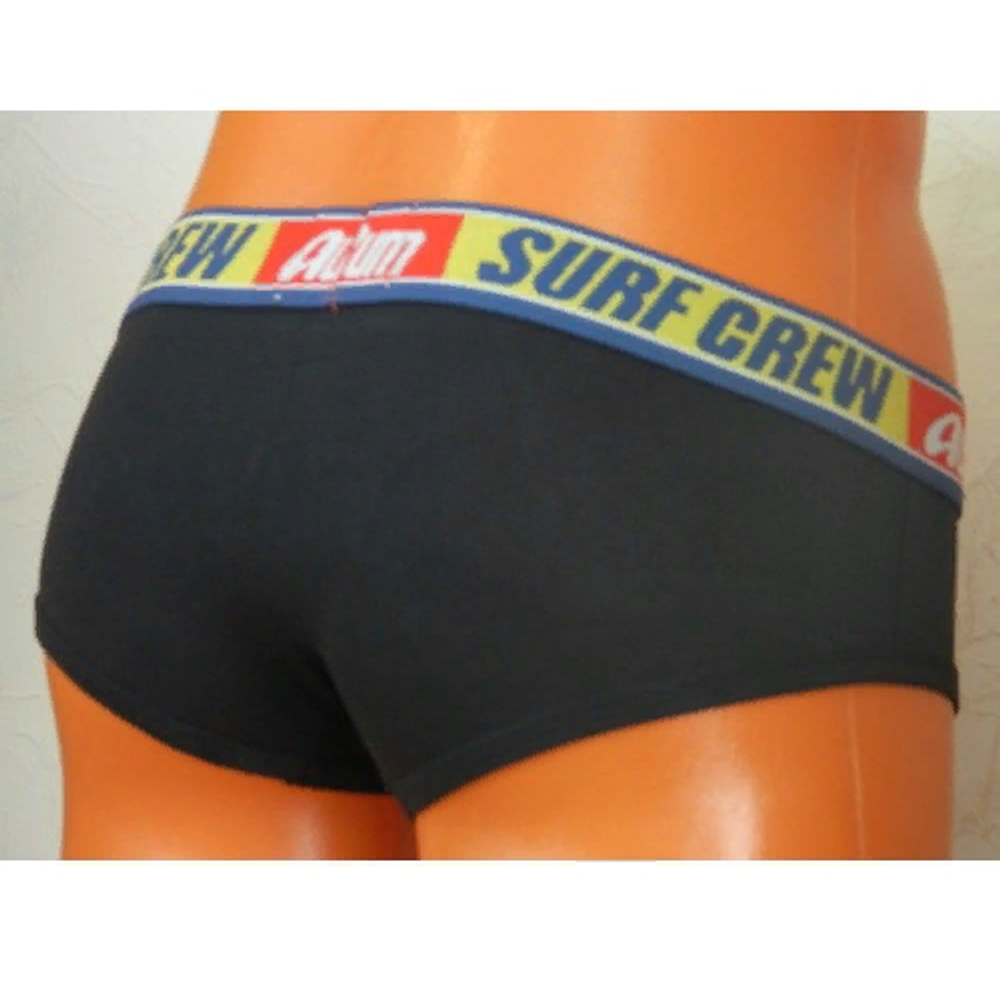 Мужские трусы брифы черные Surf Crew Aussiebum AB00104