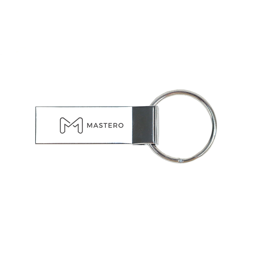 Флешка Mastero MS1 32Гб, USB-A 3.0, серебро (MS1-32GB-SL)