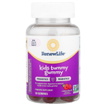 Renew Life, Kids Tummy Gummy, Prebiotics and Probiotics, Raspberry, 30 Gummies