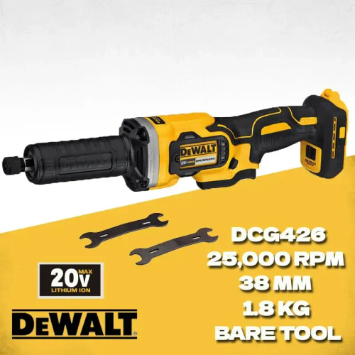 Полировальная машина DEWALT DCG426N Прямое шлифование 20V Электрический инструмент Безщеточный без каната
