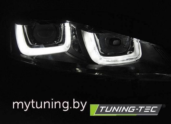 Передние фары U-TYPE BLACK DRL SEQ для VW Golf MK7